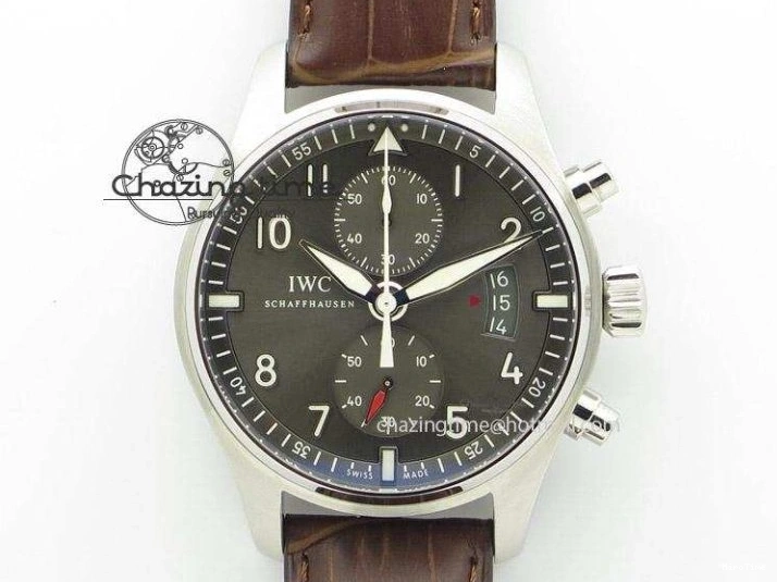 MIROTIME 0709 Practical MARK XVIII ANTOINE DE SAINT EXUPÉRY IW327003 SS MKS 1:1 Best Edition on Brown Leather MIYOTA 7193